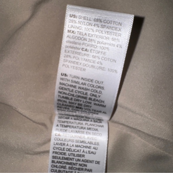 White House Black Market khaki blazer 4 - Picture 10 of 12